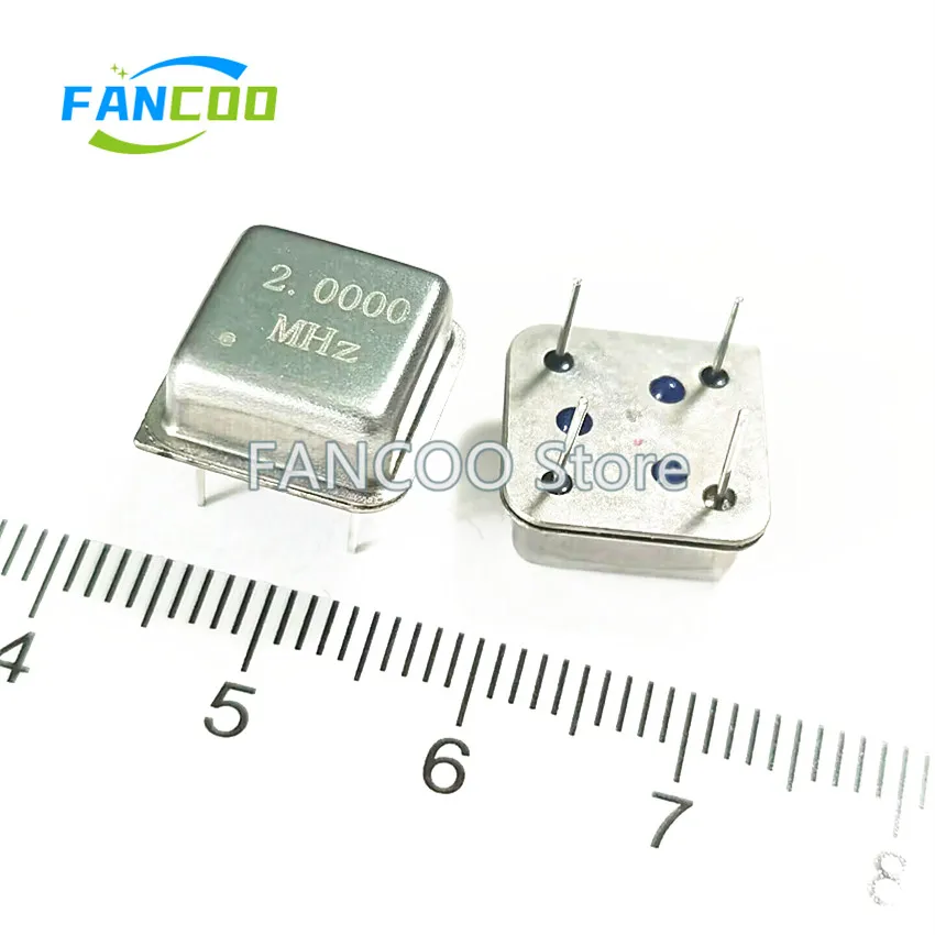 5PCS 2M 2MHZ 2.000M 2.000MHZ Half size 3.3v 5v CRYSTAL CLOCK OSCILLATOR OSC DIP-4 2.000 2M 2MHZ crystal oscillator