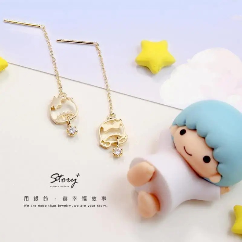 Little Twin Stars Sanrio Perler Bead Earrings 