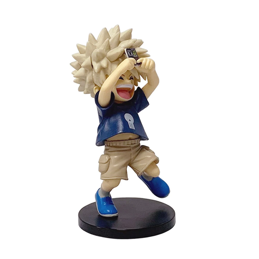 Anime Hero Figure - Cute Q-Version Katsuki Bakugo Collectible Toy