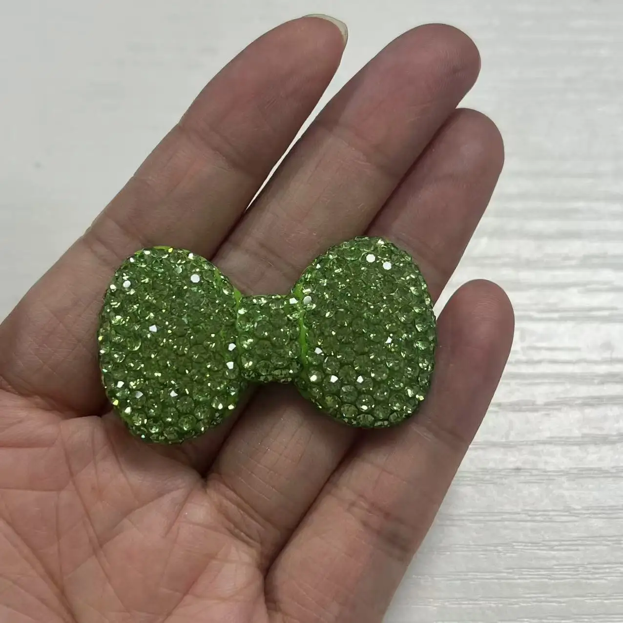 Glitter Luxury Butterfly Rhinestone Gems Ornament Set - Handcrafted DIY Phone Case Charms