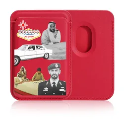 Luxury Magnetic Racehorse PU Leather Wallet Case with Card Holder - Leather (1)