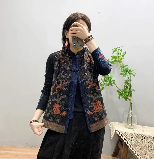 2025新作 豪華刺繍 漢服 102 レディース漢服 海棠刺繍漢服 [海棠解语-盗墓筆記コラボ]_