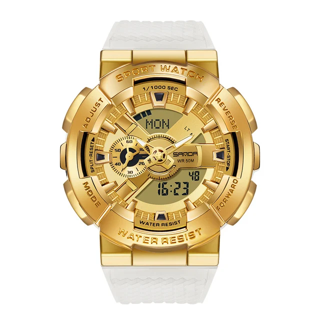 RELOJ SANDA - SPORT BLANCO ORO | SKU: WEI-1