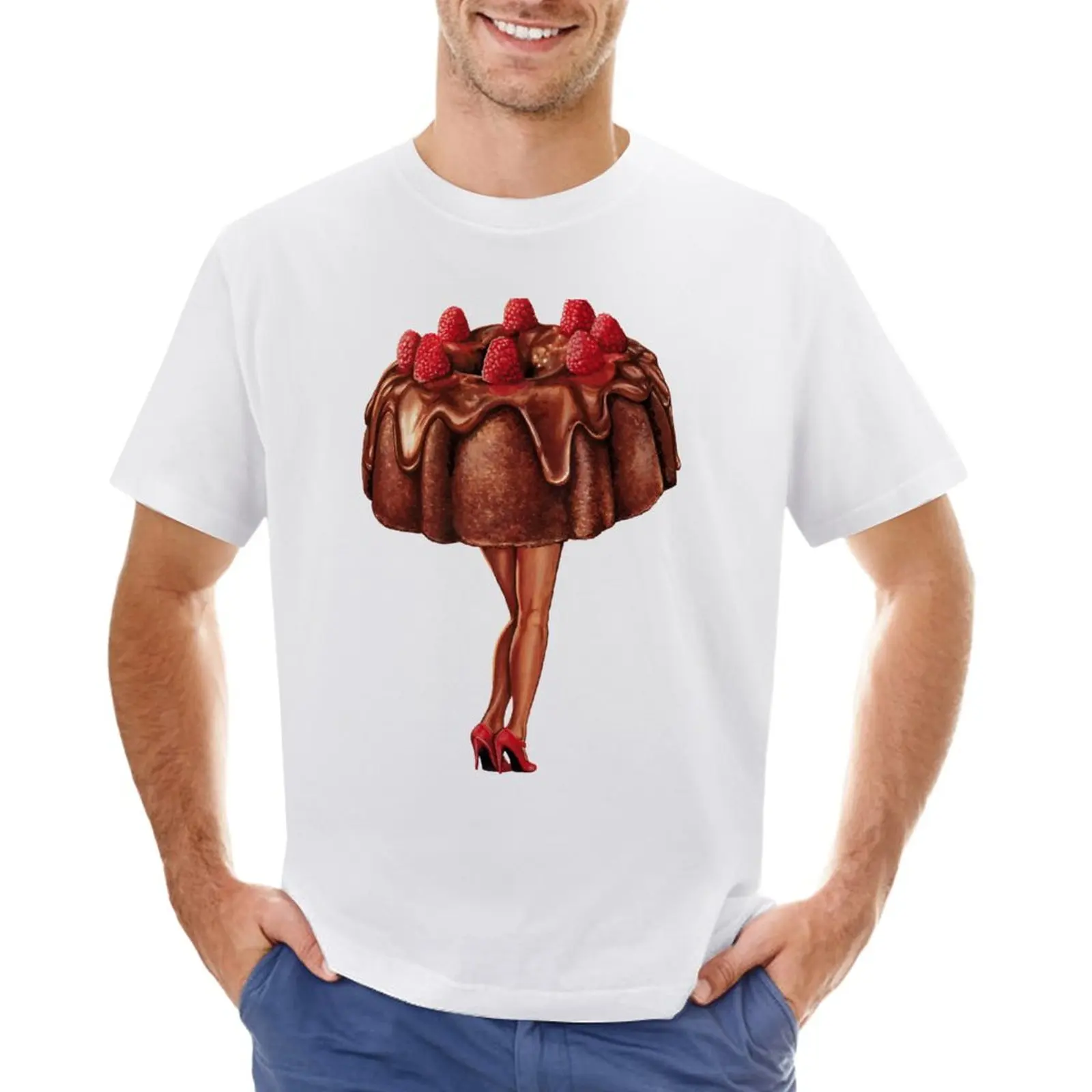 

Hot Cakes - Chocolate Bundt T-Shirt boys animal print animal prinfor boys kawaii clothes tshirts for men