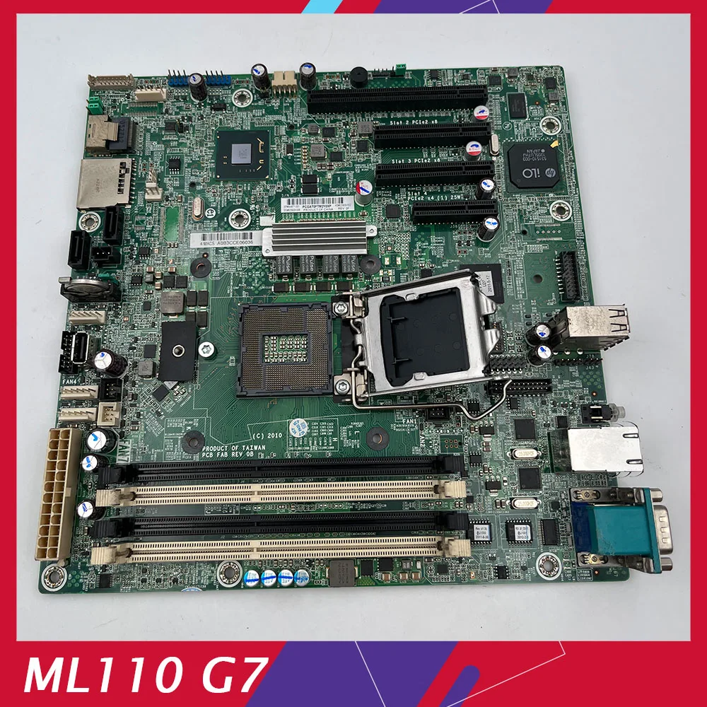 For HP ProLiant ML110 G7 LGA1155 Server Motherboard With I/O