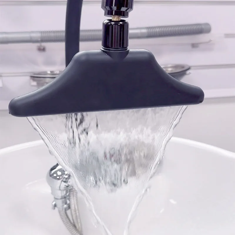 Factory Supply head spa with water circulation Bending Shower With Pillow for Shampoo Bed
