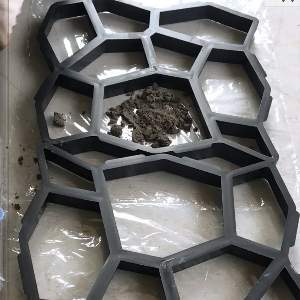 Garden Garden Paving Mold Floor Mold Walking Pavement Concrete Paving Cement Brick Stone Road Floor Molding Machine