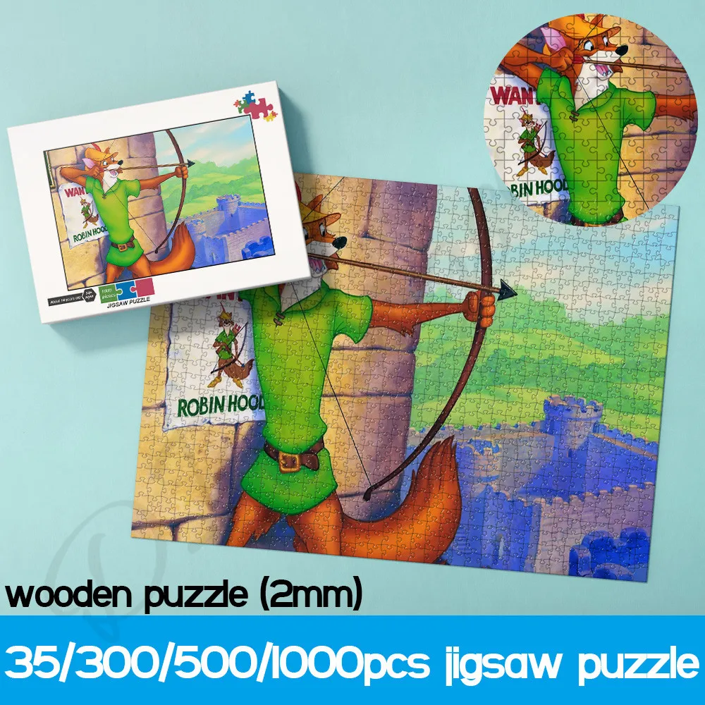 

Пазлы из мультфильма Disney, 300, 500, 1000 шт.