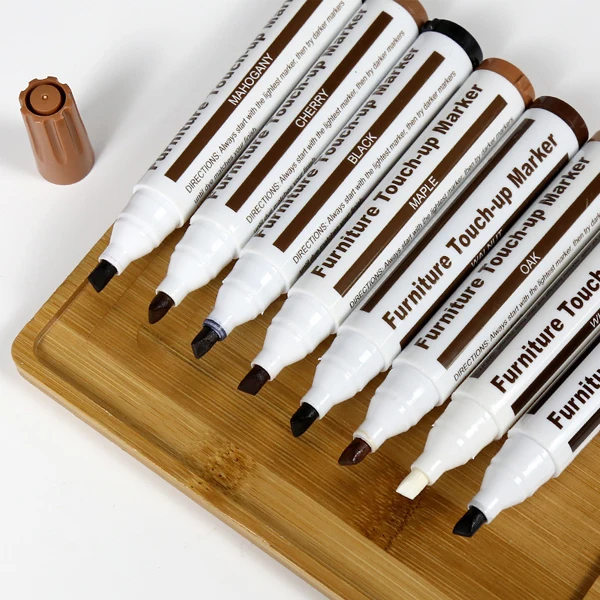 Furniture Repair Kit Wood Markers - Markers And Wax Sticks With Sharpener  Kit, For Scratches, Wood Floors - AliExpress