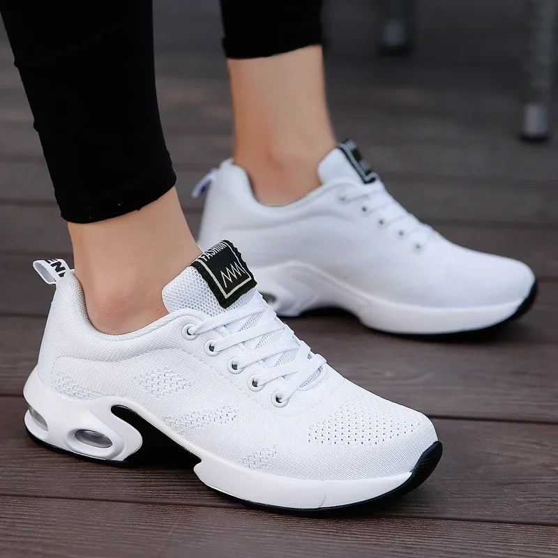 Carbon Board Running Shoes Ultra Light Shock Absorption Summer Women's Full Palm Air Cushion