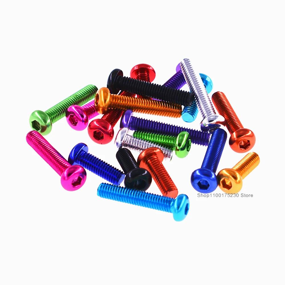 Viti Autofilettanti Esagonali A Testa Tonda Nera M3-M6 Vite A