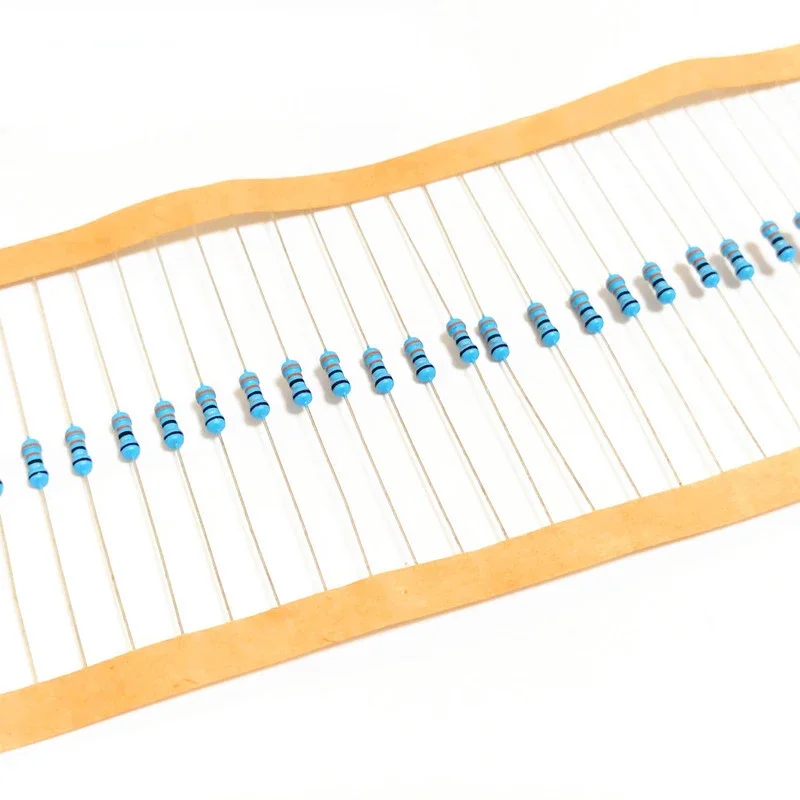 1/4W Metal Film Resistance 0.25W 1% Resistors Car Airbag Repair Resistor 2ohm 2.2ohm 2.4ohm 2.7ohm 3ohm 3.3ohm Electronics Kit