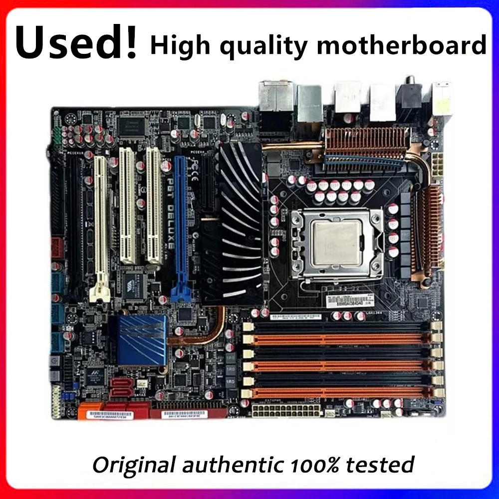 Per P6T Deluxe Usato Originale Per Intel X58 Socket Lga 1366 Ddr3 Scheda Madre Lga1366 Mainboard