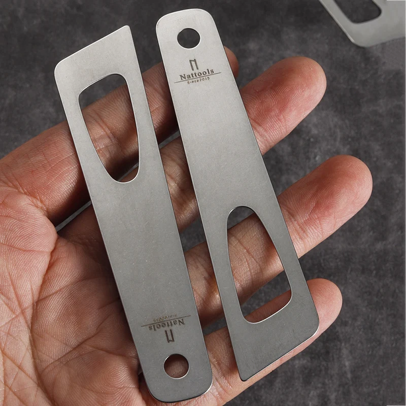 Practical Leather Gluing Tool Stainless Steel DIY Handcraft Glue Application Tools For Leathercraft Handmade 1Pcs