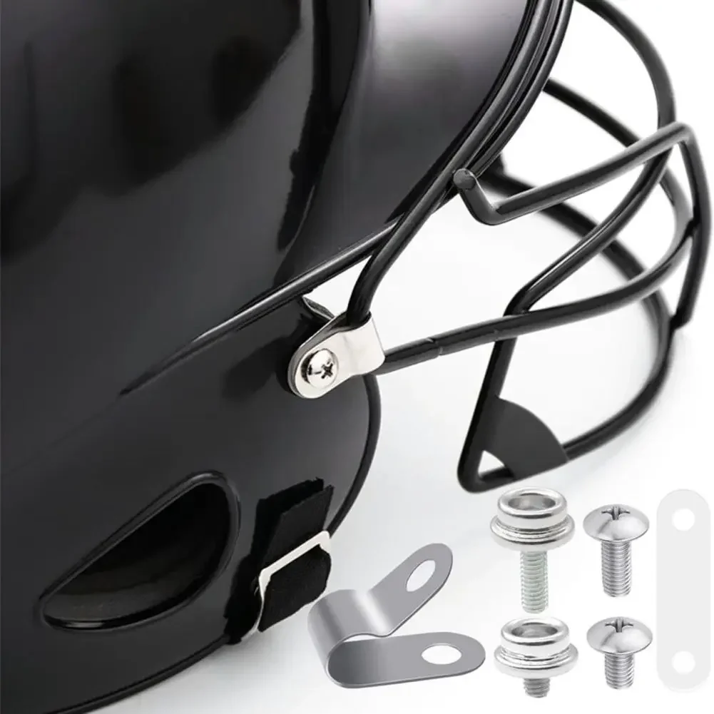 Helmet Repair Kit Helmet Chin Strap Nuts R-clips Rubber Washers Nuts Buckle Screwdrivers Adapter For Helmets 60 Pcs