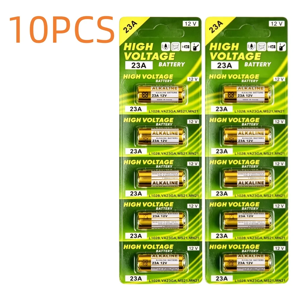 Premium Quality 12V Alkaline Battery for Remote Controls, Doorbells, Toys, and Flashlights