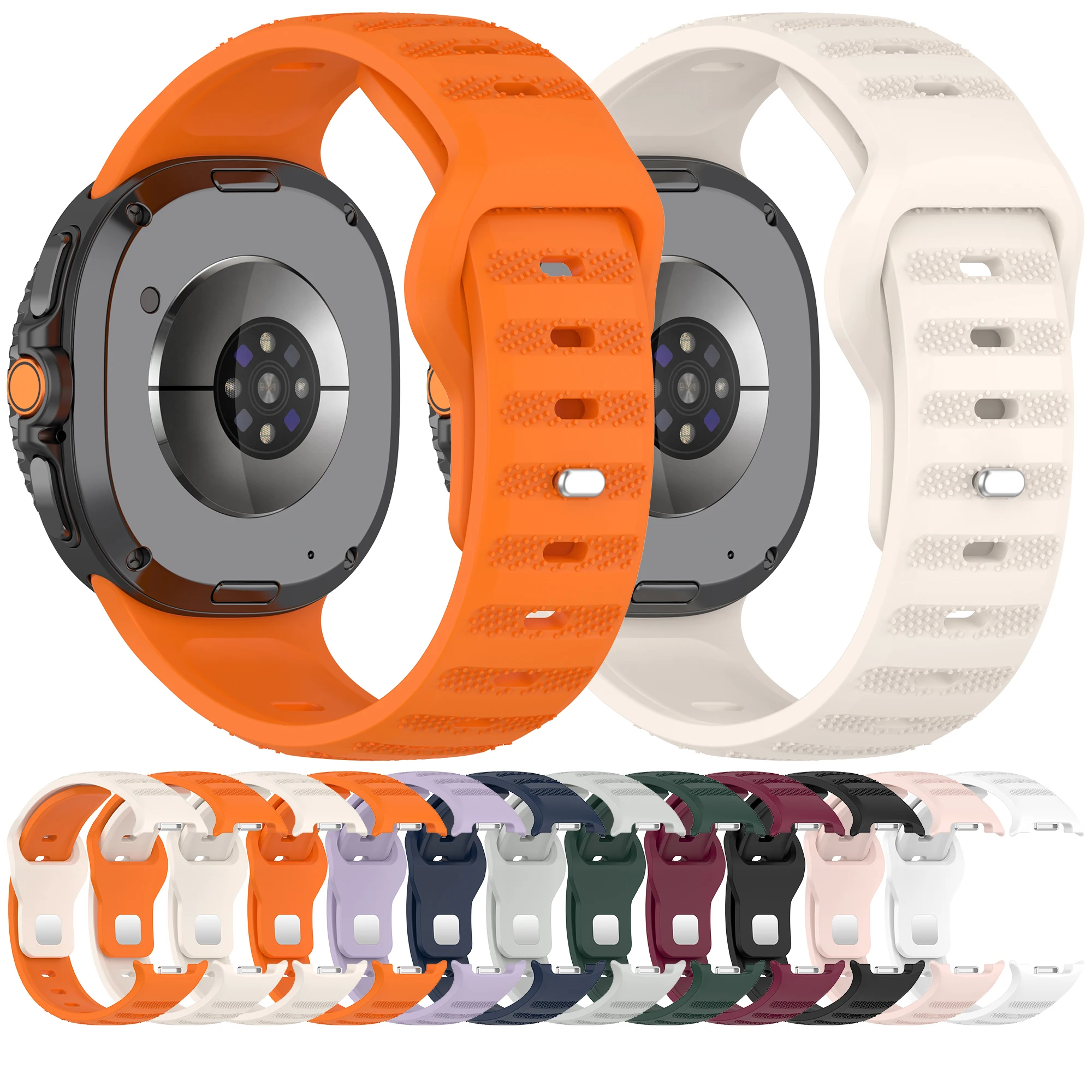 حزام ساعة لساعة سامسونج جالاكسي 8 كلاسيك الترا 2 ح...