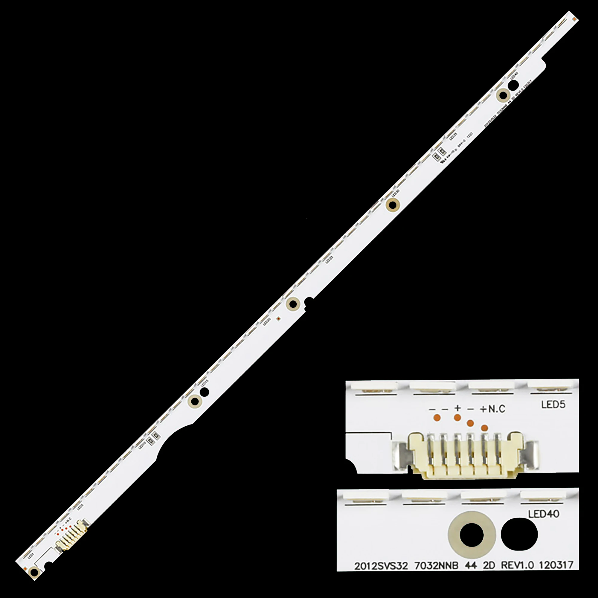 LED 백라이트 스트립, 2012SVS32 7032NNB 44 2D REV1.0 120317 UE32ES6710 UE32ES6800 UE32ES6100 UE32ES620