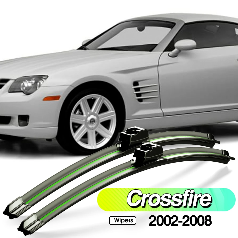 Per Chrysler Crossfire 2002-2008 2 Pezzi Spazzole Tergicristallo Anteriore Accessori Per Finestre Parabrezza 2003 2004 2005 2006 2007