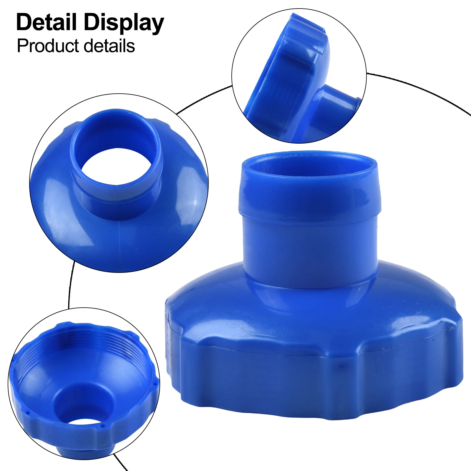 1pc Pool Adapter For Intex Skimmer Wall Mount Hose Adaptor B Swimming Pool Connector Outdoor Pools Accessories Part