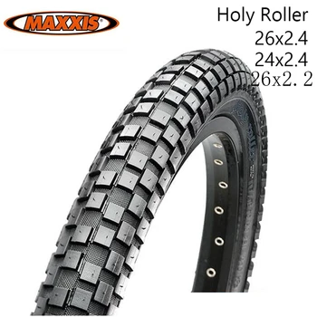 1pc MAXXIS 26 Holy Roller 26*2.4 26*2.2 24*2.4 BMX Pneumatico per bicicletta Strada Cioccolato Battistrada Arrampicata Filo di acciaio Pneumatico per bici