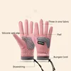 Winter Children Cycling Gloves Cold Wingproof Non-Slip Bicycle Skating  Ski Outdoor Sports Fleece Warm Kids Gloves 3