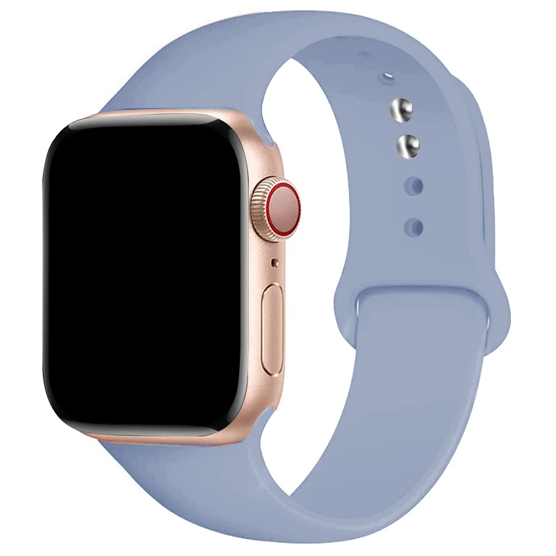 Silicone Sports Band for Smartwatch - Adjustable Loop Bracelet