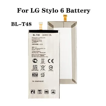 High Quality BLT48 BL-T48 Battery For LG Stylo 6 LMQ730TM LM-Q730TM 3800mAh BL T48 Mobiel Phone Battery Bateria Tracking Number