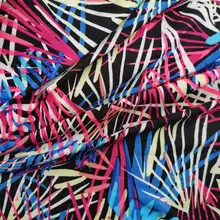  Beautiful Elastic Printing Fabric Good Sag Silky And Smooth For Swimsuit Tights Pajamas Underwear Yoga Suit 