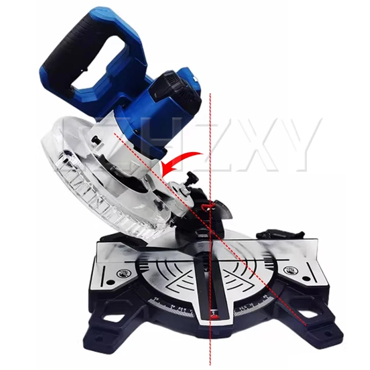45° Brushless Lithium-Ion Mitre Saw, Adjustable Angle, 4.0/6.0/8.0Ah Lithium-Ion