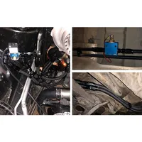 1M AN4 AN6 AN8 AN10 AN12การใช้ท่อ Gas Oli Cooler ท่อสายท่อสแตนเลสสตีลไนลอน Braided ภายใน CPE ยาง TF-1007 6