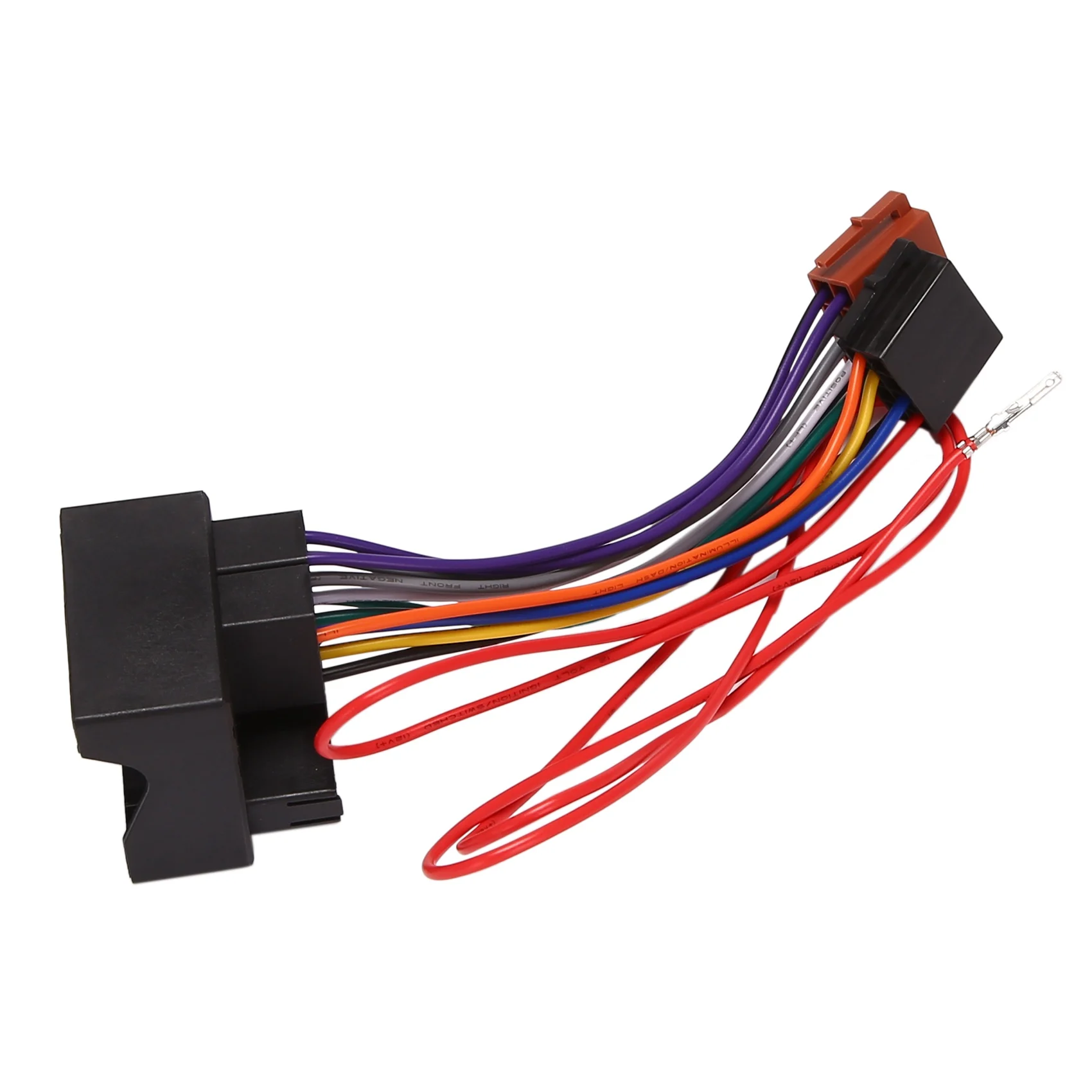 Car Stereo Audio ISO Power Wiring Harness Cable for Peugeot 207 307 407 for Citroen C2 C5 Radio Antenna Wire