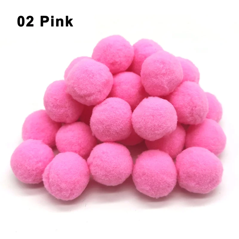Colorful Fluffy Pom Pom Balls