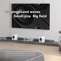 Ortizan Audio Bookshelf Active Speakers Studio Monitor，Bluetooth 5.3 Wireless Computer TV PC USB DAC HiFi Home Subwoofer System - Image 4