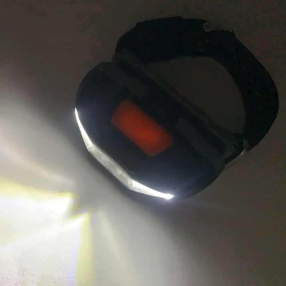 Night Cycling Running Fishing Portable Lamp LED Flashlight wristlight Strap wristlamp Torch Lantern With wrist band Use AA Light