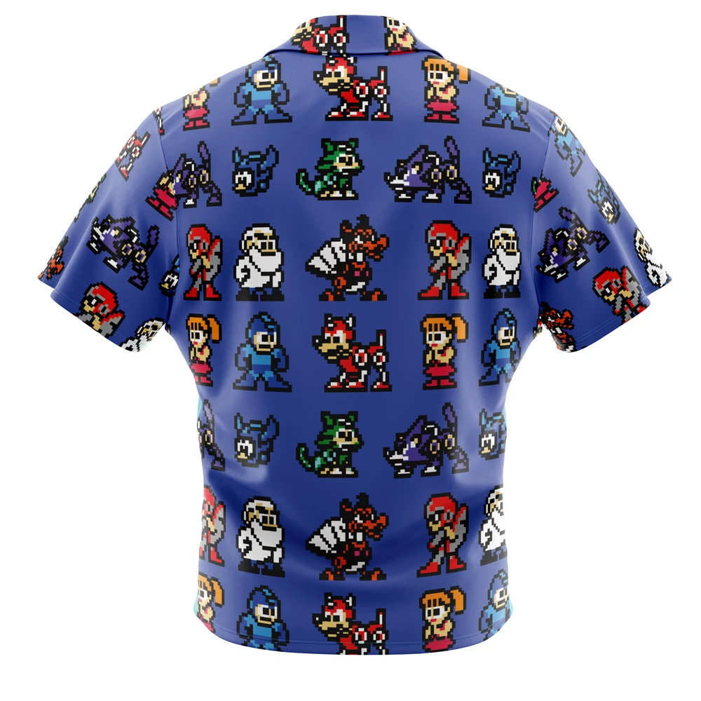 Sanemi Shinazugawa Demon SlayerButton Up Hawaiian ShirtFashion Trend Breathable Loose Versatile Casual Sports Summer Men 4