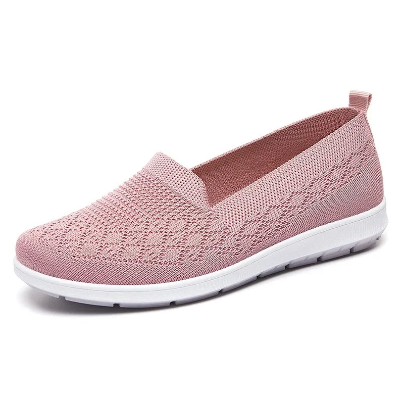 

Casual Shoes Women Summer Mesh Breathable Flat Ladies Comfort Light Sneaker Socks Slip on Loafers Zapatillas Muje