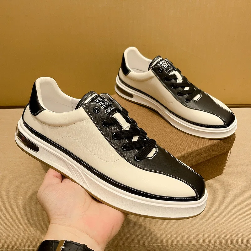

2023 Fashion New Color Matching Men's Sports Shoes Casual Versatile Breathable Comfortable Luxurious Men's Vulcanized Shoes