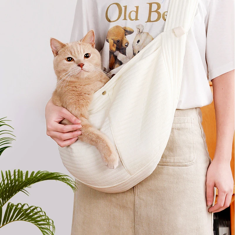 Outdoor Puppy Carrier Bag Carrier Bag Cat Bags Out Crossbody Shoulder Portable Cat Dog Sling Pet Carrying Suppli pet carrier bag pet carrying bag