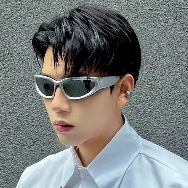 y2k Sunglasses SOLARGENICS　225881 Amazon.com: AIEYEZO Oversized Y2K Sunglasses for Women Men