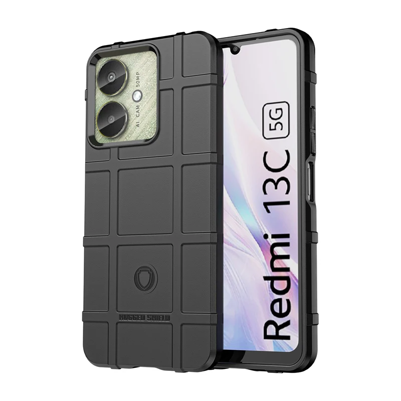 Per Xiaomi Redmi 13C Custodia Per Redmi 13C Cover Paraurti Antiurto Heavy Duty Shell Para Custodia Rigida Per Xiaomi Redmi 13C 5G