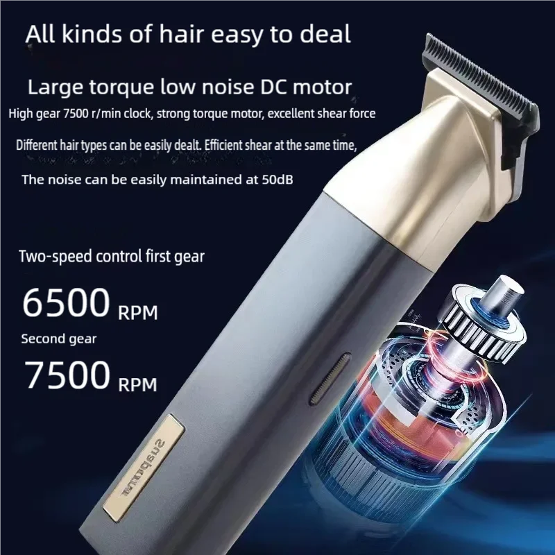Clipper Electric Oil Head Engraving Electric Clipper Home Self-service Shaving Special Artifact Shaving Salon Professional Hair 3