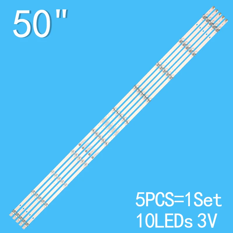 Applicable to Haier's 50-inch 10-lamp For HK55D10-ZC59AG-02 303HK550058 LS55Z51Z H55E16 1060mm LED backlight new 10pcs 1tv led backlight strip 5 lamp for haier 55 inch l55m5 az led55d05a zc23ag 07 led55d05b 06 zc29ag 02 jvc lt 55ma877