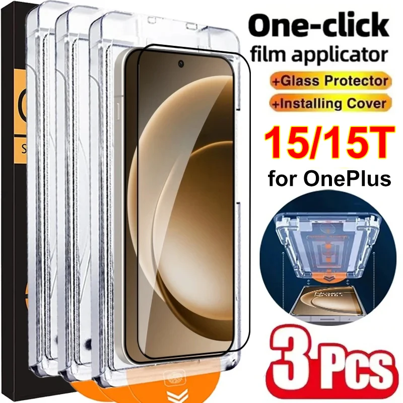 Premium Tempered Glass Screen Protector with Easy Installation Tool - Dust-Free Film