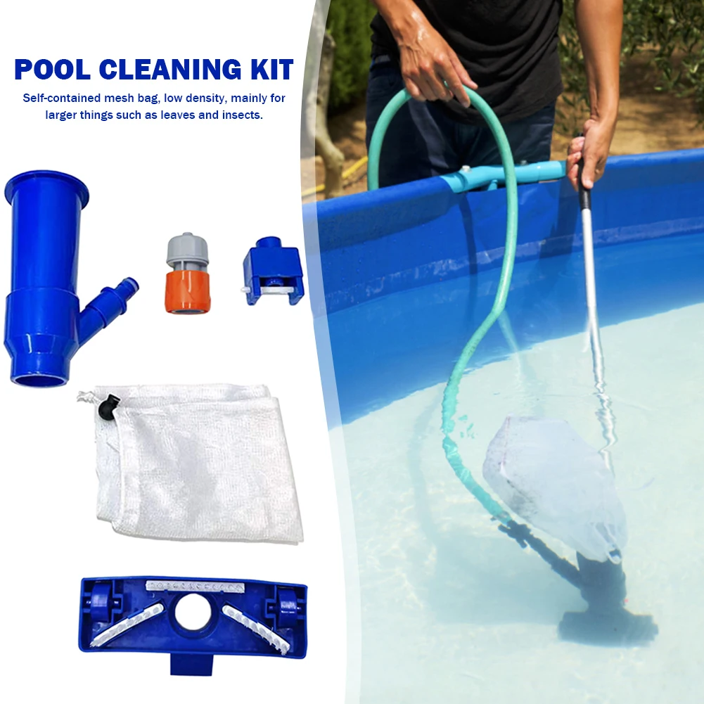 Swimming Pool Vacuum Cleaner Powerful Pool Cleaning Suction Head Brush with Handle Pond Fountain Spa Net Cleaning Tools pool cleaning tool,swimming pool cleaning kit,pond vacuum cleaner,pool cleaning brush