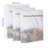 Honeycomb Mesh Laundry Bags For Delicates,Net Fabric Durable And Reusable Delicate Wash Bag,Travel Organization Bag For Lingerie 2