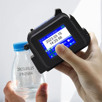 Newest Style Handheld Mini Portable Label Inkjet Printer Production Date Pattern Character Encoding Machine Permanent Ink Home & Garden Home Office cb5feb1b7314637725a2e7: Printer - 2 Ink|Printer - 3 Ink|Printer-1 Ink 