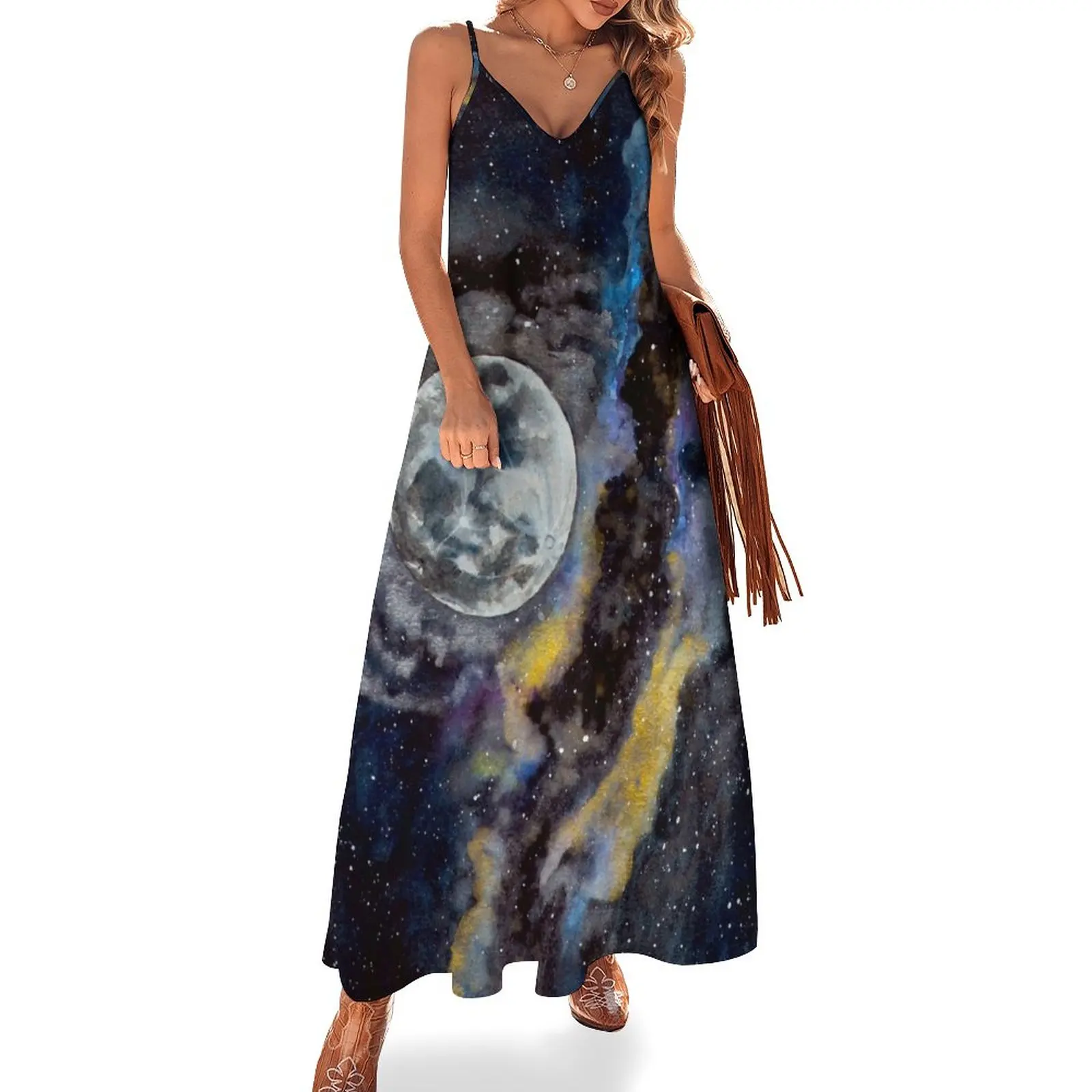 

Marija's Moon Sleeveless Dress Dress woman loose summer dress dresses for woman