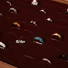 Walnut Wood Storage Box With Lid For Jewelry And Accessories Storing Bracelets Necklaces Rings Earrings Organizer Box 3
