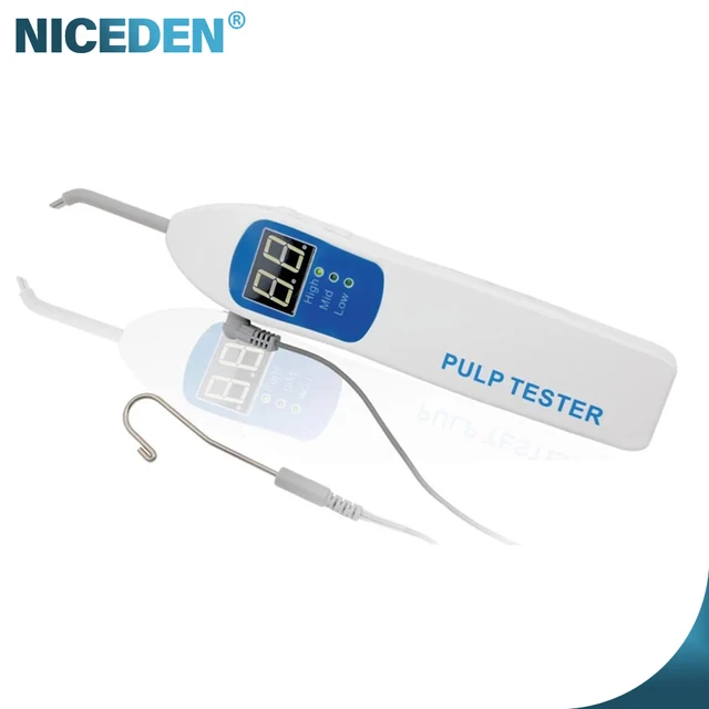 New Dental Endodontic Vitality Pulp Tester Mode High-Mid-Low Speed Tooth State Tester Oral Teeth Nerve Dentistry Equipment